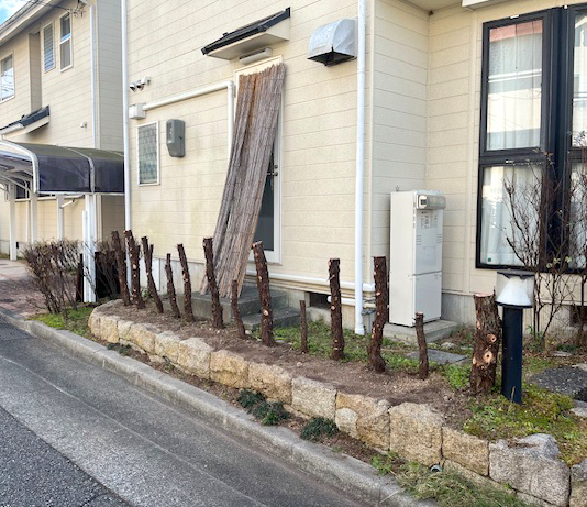 神戸市西区N様邸・外構工事施工前