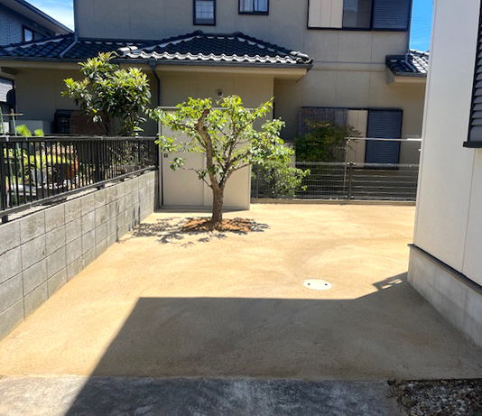 神戸市西区A様邸・外構工事施工後