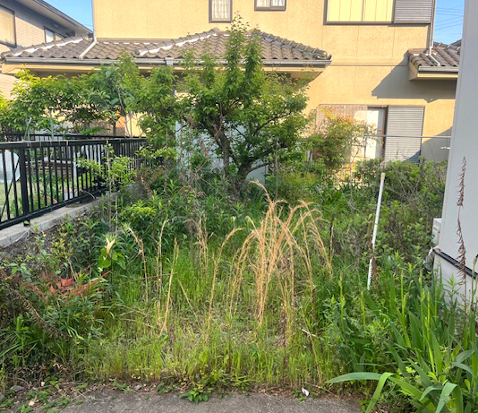 神戸市西区A様邸・外構工事施工前