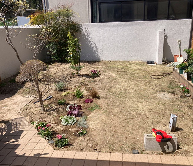 西宮市K様邸・外構工事施工前