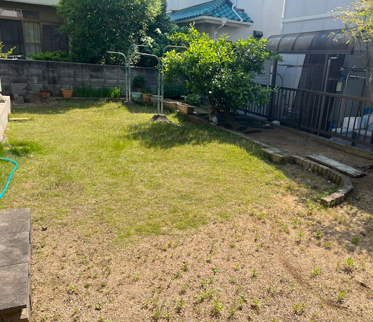 神戸市西区F様邸・外構工事施工前