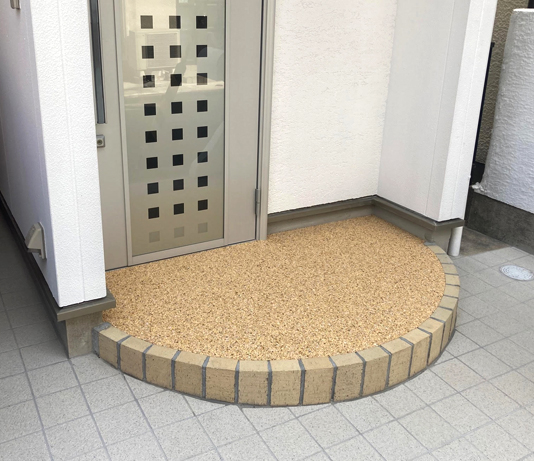 西宮市W様邸・リンクストーン仕上げ